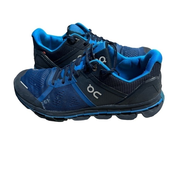 On Cloudace Running Shoes Men’s Navy Blue Running Shoes Size 9.5 Damaged See Pic - Picture 3 of 13
